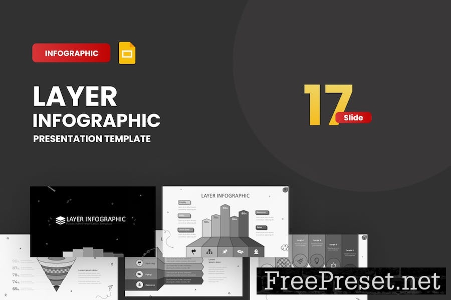 Layer Infographic Doodle Google Slides Template YHRAL8R