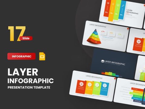 Layer Infographic Neumorph Google Slides Template DBHNAKM