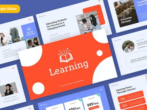 LEARNING - Education Google Slides PY3HC93