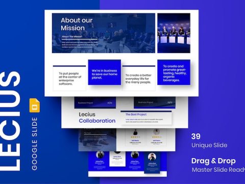 Lecius - Business Google Slide Template JH22922