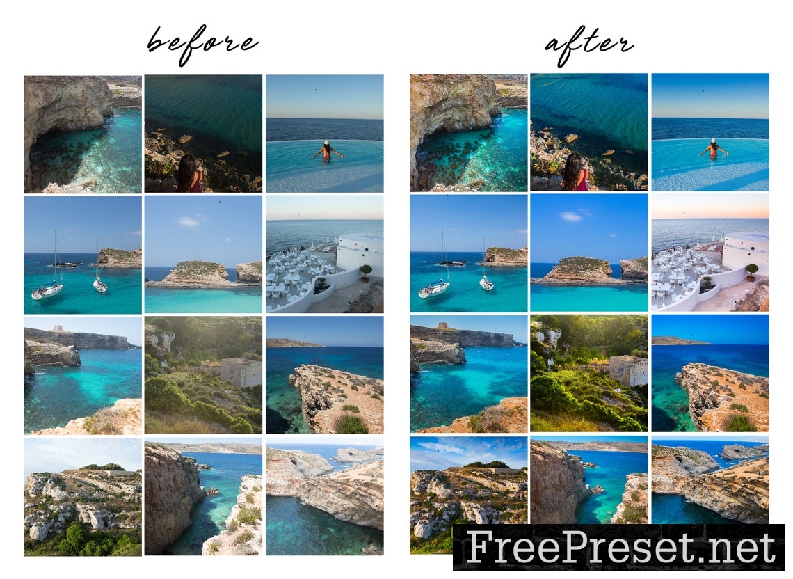 Lightroom Presets - Malta Vol1