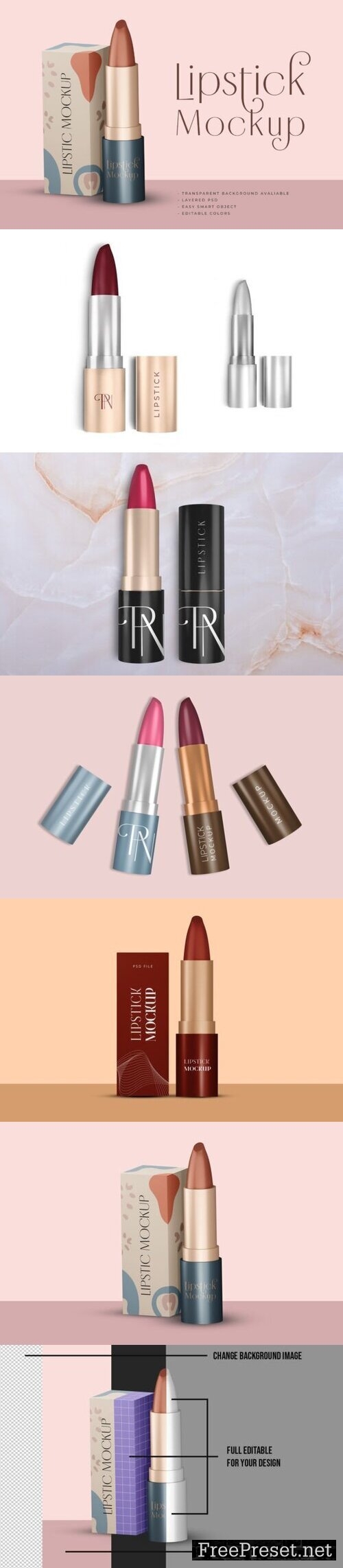 Lipstick Mockup