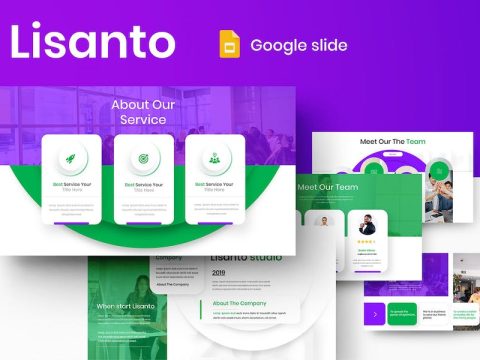 Lisanto - Business Google Slide Template ENQY4CF