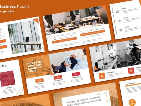 Listig - Business Report Google Slides