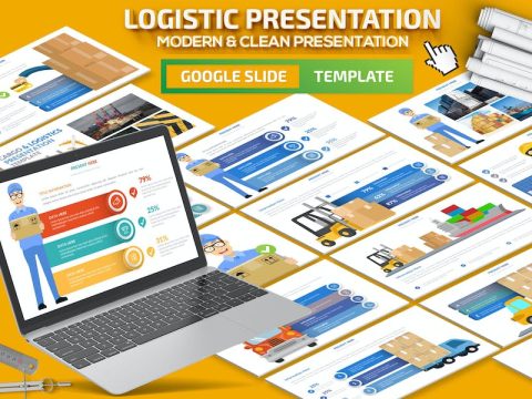 Logistic Infographic Google Slides ZJGXMKQ