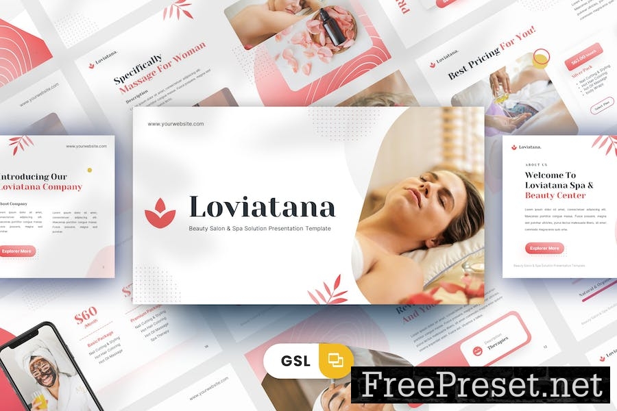 Loviatana - Google Slides Template XEQADZ9