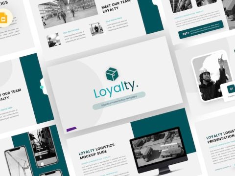 Loyalty - Logistic Google Slides Template LMMP3EP