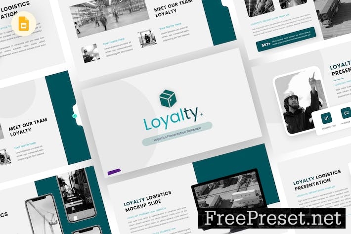 Loyalty - Logistic Google Slides Template LMMP3EP