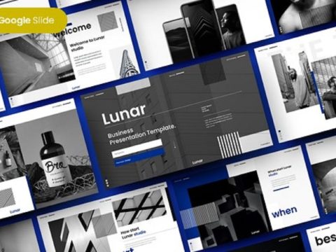 Lunar - Business Google Slide Template XQWPQD6