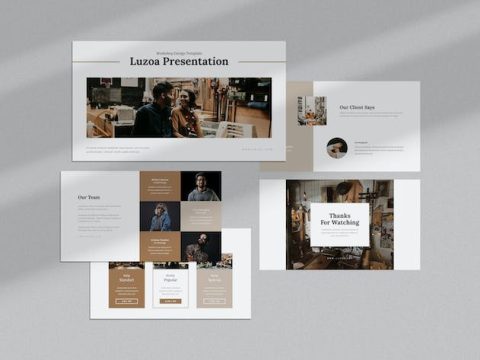 Luzoa : Workshop Business Google Slides Template WQ4U3R2