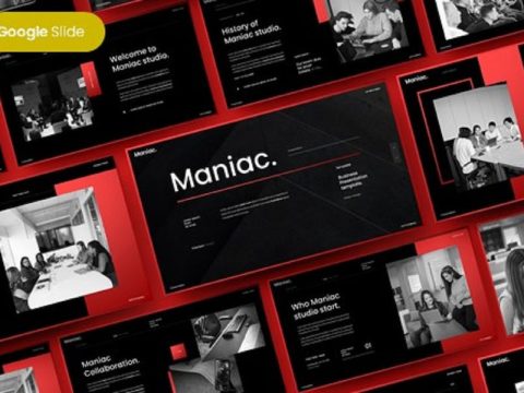 Maniac - Business Google Slide Template 7P5WUQ2