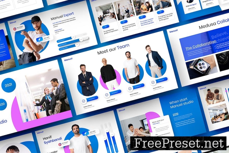 Manuel – Business Keynote Template CNFJN2X