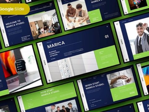 Marica - Business Google Slide Template ZNWD5UL