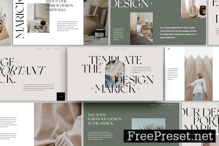 Marick - Keynote Presentation Template VCT9R8B