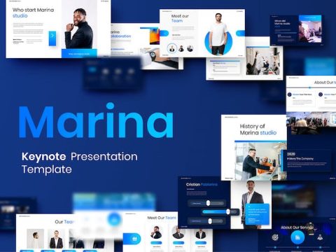 Marina – Business Keynote Template GX3ABGB