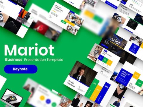 Mariot – Business Keynote Template SBV39LJ