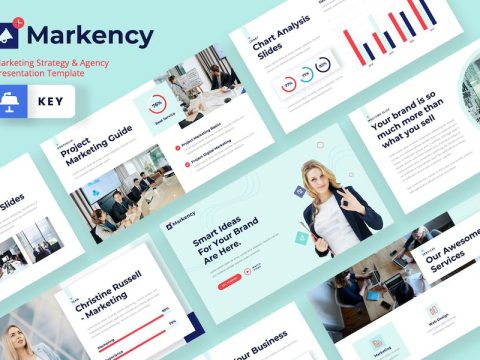 MARKENCY - Marketing Strategy Keynote Template WNGWPNR