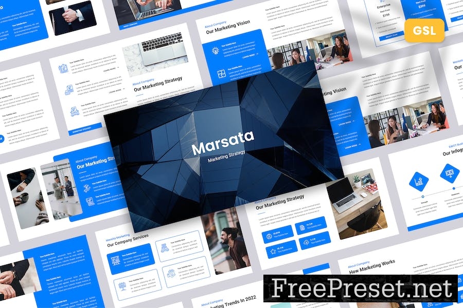 Marsata - Marketing Strategy Google Slides GDGLBQS