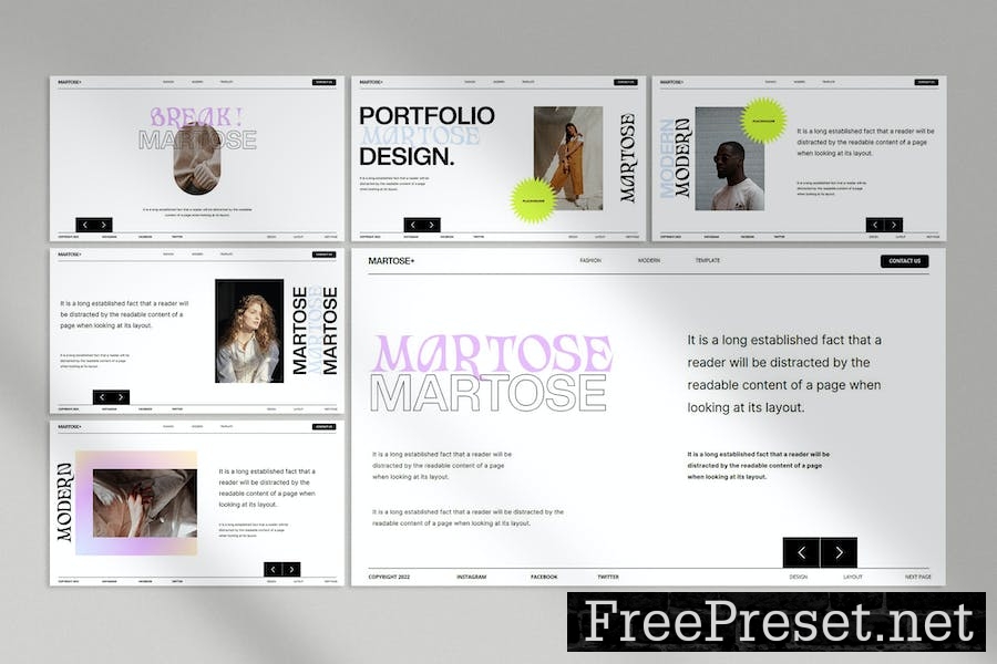 Martose - Urban Keynote Presentation Template DSGKLFM