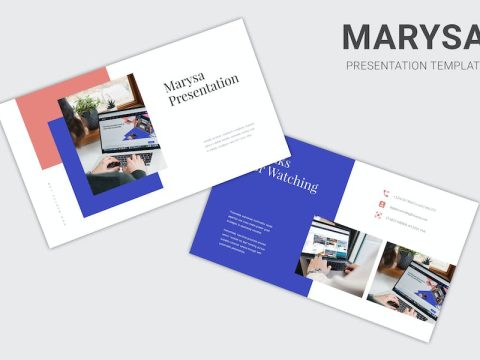 Marysa - Digital Marketing Google Slides Template 9Z3XQ5P