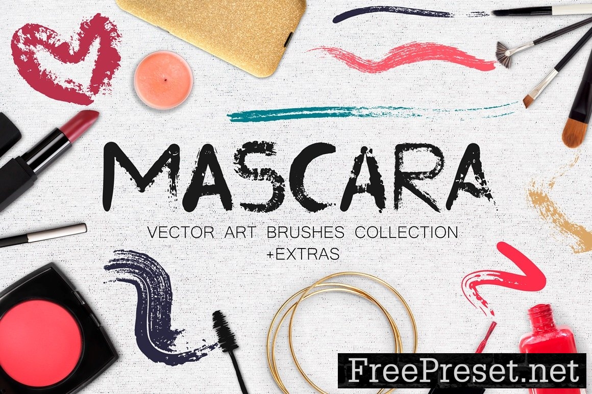 Mascara - Vector Art Brushes