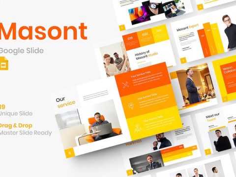 Masont - Business Google Slide Template 3U8A5JX