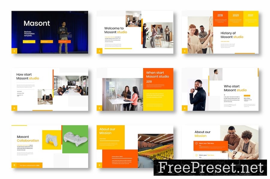 Masont – Business Keynote Template 94WY5WB