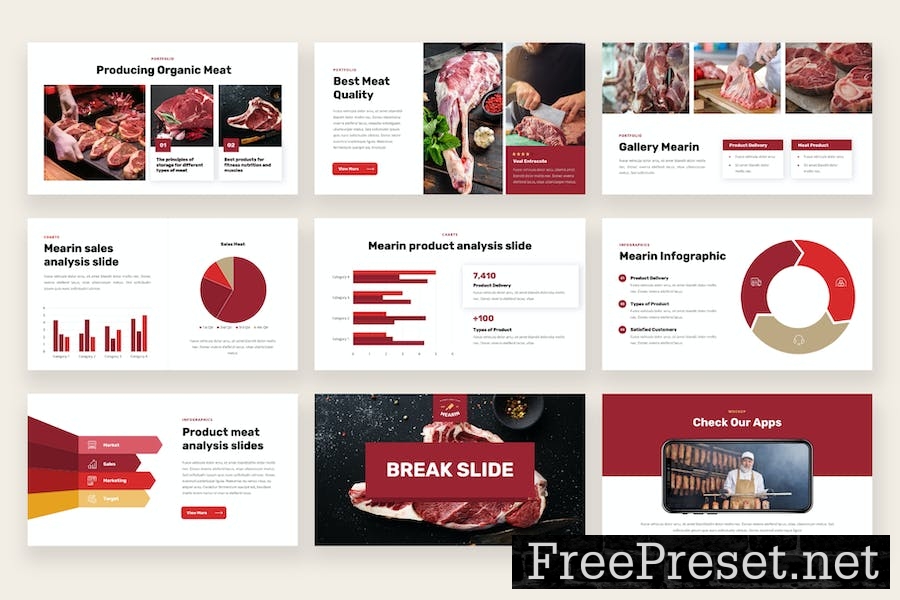 MEARIN - Butcher & Meat Farm Keynote Template 9ARL8Q4