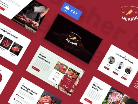 MEARIN - Butcher & Meat Farm Keynote Template 9ARL8Q4