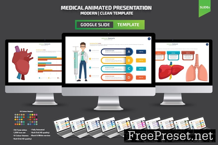 Medical Animated Google Slides LUZVVE5