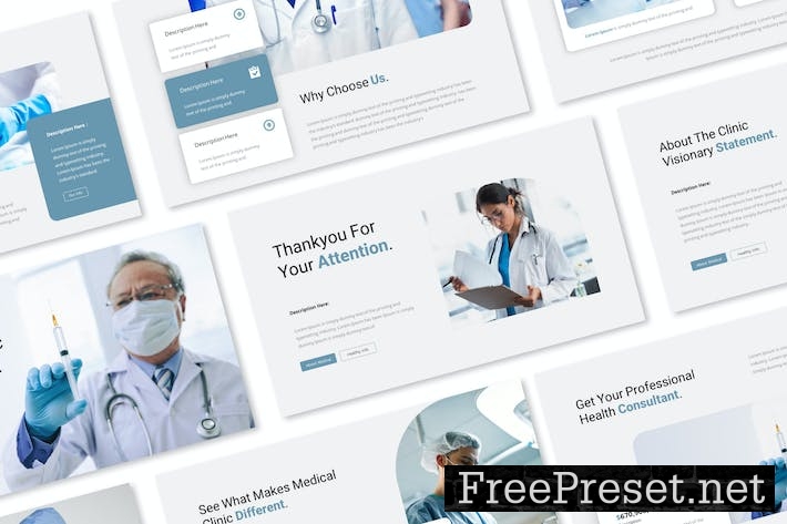 Medical Clinic Google Slides Presentation Template