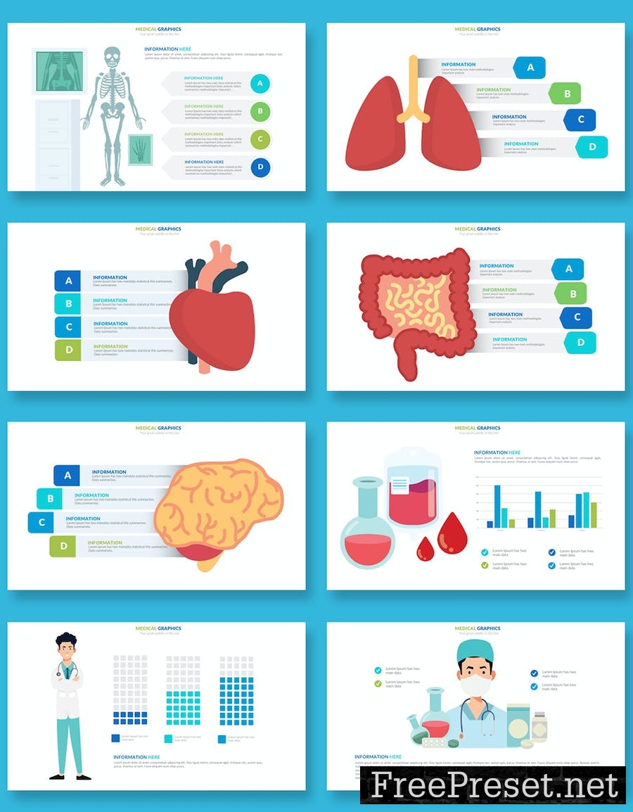 Medical Google Slides Infographic Presentation KPNH8D3