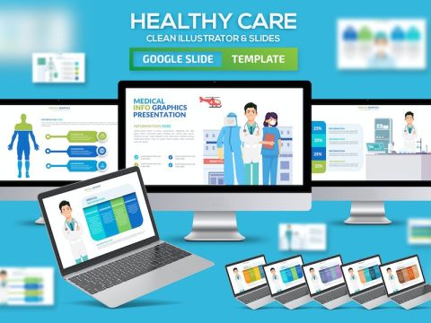 Medical Google Slides Infographic Presentation KPNH8D3