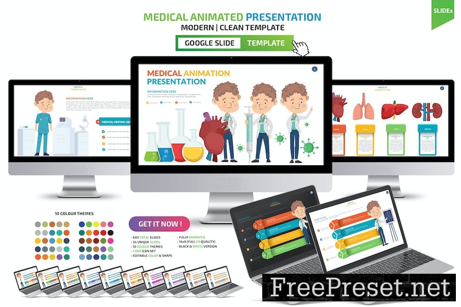 Medical Google Slides Presentation Template