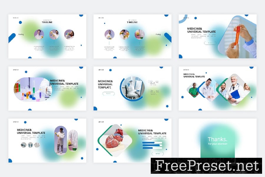 Medical PowerPoint Template FJC35M7