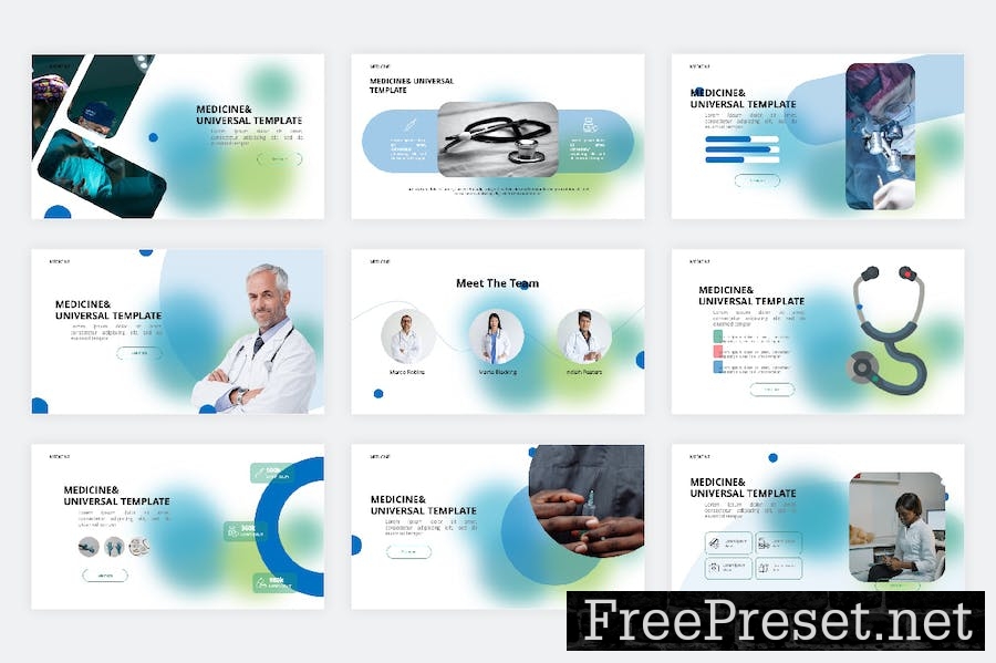 Medical PowerPoint Template FJC35M7