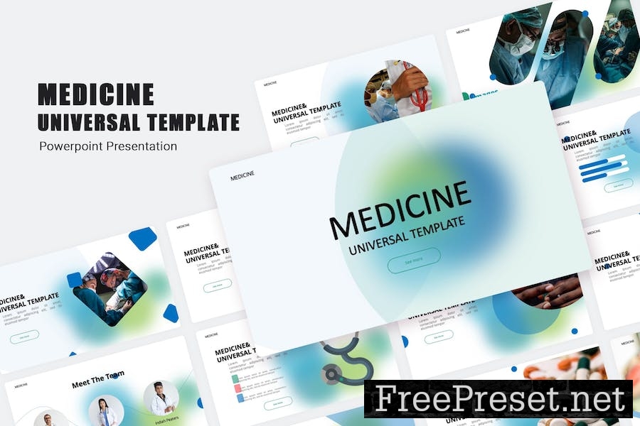 Medical PowerPoint Template FJC35M7