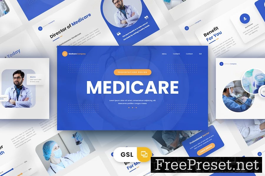 Medicare - Google Slides Template CYQQYYB