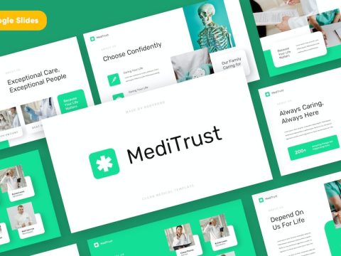 MEDITRUST - Medical Google Slides R3TY56Z