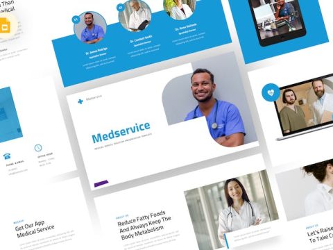 Medservice - Medical Google Slides Template