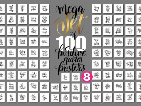 MEGA SET OF 100 QUOTES