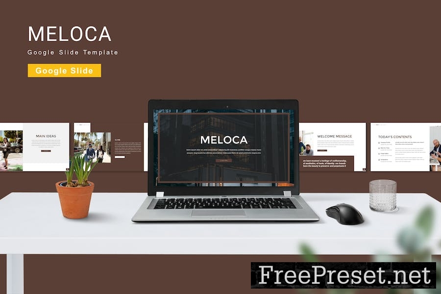 Meloca - Business Google Slides 8A8Z8UH