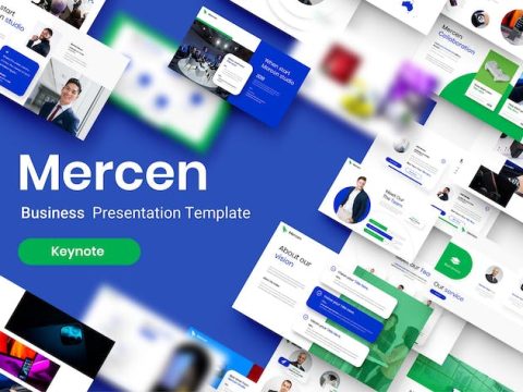 Mercen – Business Keynote Template MCKLXJM