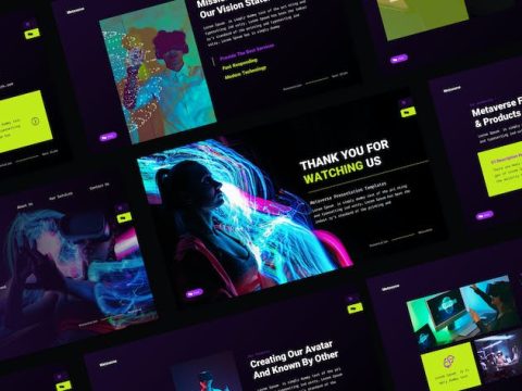 Metaverse Google Slides Presentation Template F52488S