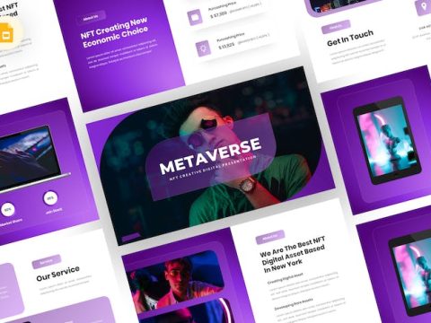 Metaverse - NFT Google Slides Template Y3PFMAS