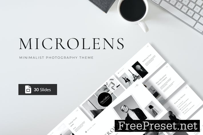 Microlens - Photography Presentation Google Slides