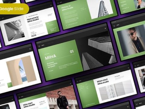 Miha - Business Google Slide Template WYCR9M3