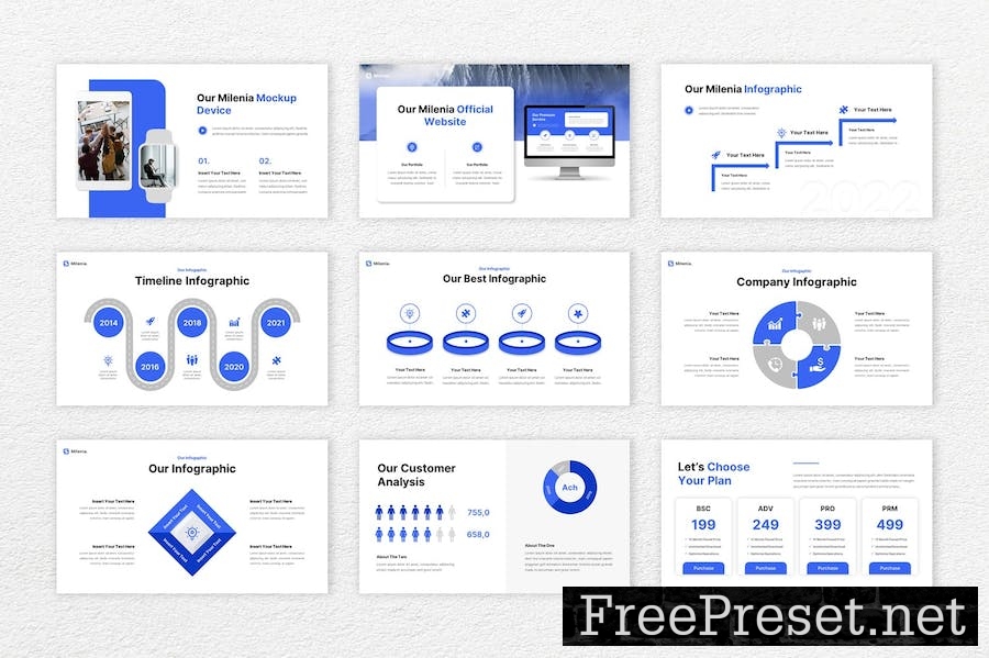 Milenial Business Presentation Google Slides CDQZSY3