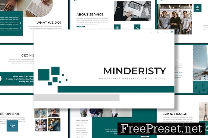 Minderisty - Business Keynote Template ZE2S344