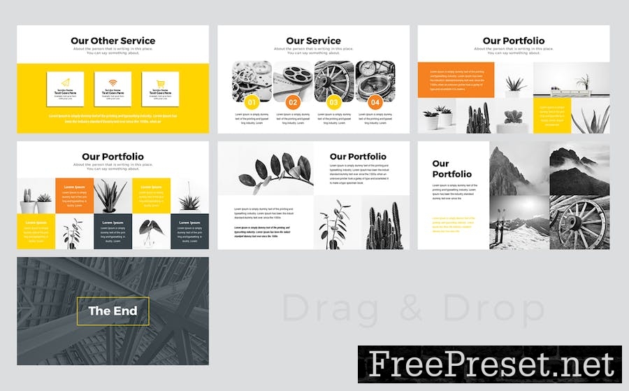 Minimal Clean Google Slides Presentation Template ZZ6QBGB